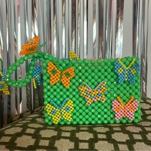 Susan Alexandra Mini Mariposa Bag- Green